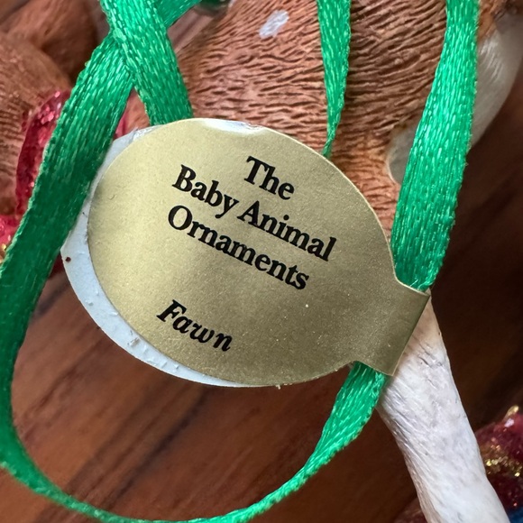 The Danbury Mint Baby Animal Collection Fawn Deer Christmas Ornament - Picture 7 of 10